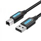 Кабель для принтера Vention USB - USB Type-B (M/M), 2 м, Black (COQBH)