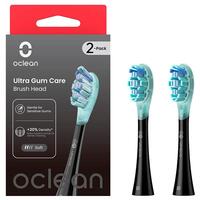 Насадка для зубної електрощітки Oclean UG02 B02 Ultra Gum Care Brush Black (2 шт) (6970810553567)