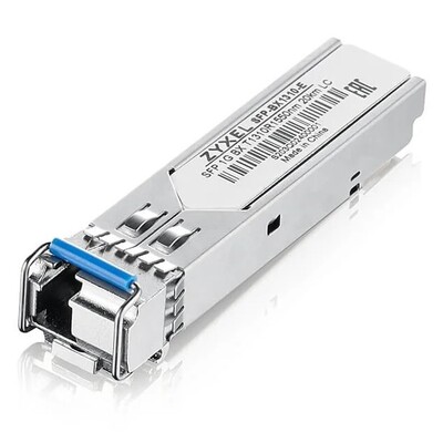 Модуль SFP ZYXEL SFP-BX1310-E (SC) 1шт (SFP-BX1310-E-ZZBD02F-1) (WDM, single mode, SFP, SC, Tx1310/Rx1550, 20 км)