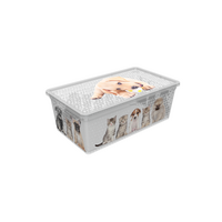 Контейнер Qutu Light Box Cats and Dogs, 5 л