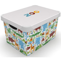 Контейнер Qutu Style Box Zoo, 20л