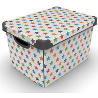 Контейнер Qutu Style Box Colored Stars, 20л