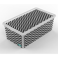 Контейнер Qutu Light Box Zig Zag, 5л