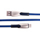 Кабель Dengos USB-USB Type-C 0.25м Blue (PLS-TC-SHRT-PLSK-BLUE)