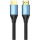 Кабель HDMI M - M, 2.0 м, V2.0, 4K 60Гц, Aluminum Alloy Blue Vention