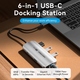 Перехідник HDMI M -> VGA F, 1080P 60Hz, 3,5мм Audio, Micro USB (F) powered, кабель 0,15м Vention