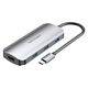 Док-станція USB3.1 Type-C --> HDMI/USB 3.0x3/PD 100W Hub 5-in-1 Vention