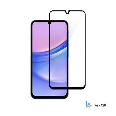 Захисне скло 2E для Samsung Galaxy A15-M15 (A155-M156), 2.5D FCFG, (1 Pack), чорна рамка