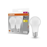 Набір ламп 2шт OSRAM LED E27 8.5Вт 2700К 806Лм A60