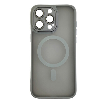 Чехол Younicou Camera Protection with MagSafe iPhone 15 Gray