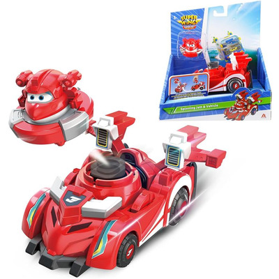 Игровой набор Super Wings Spinning Vehicle Джетт (Jett)