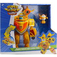 Ігровий набір Super Wings Super Robot Suit Золотий Хлопчик (Golden Boy)