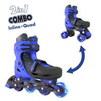 NEON Ролики Combo Skates Синий (Размер 30-33)