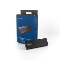 Корпус для M.2 PCIe NVMe/SATA SSD CHIEFTEC CEB-M2C-TL USB 3.2 Gen2 Type-C Tool-Less Aluminum