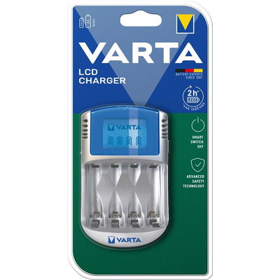 VARTA Зарядное устройство LCD Charger, для аккумуляторов АА/ААА