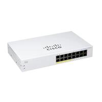 Комутатор Cisco CBS110 Unmanaged 16-port GE, Partial PoE