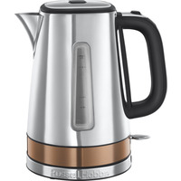 Електрочайник Russell Hobbs Luna 1.7л, метал, сріблясто-бронзовий