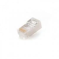 Коннектор RJ 45 Cablexpert (PLUG5SP/10) экранированный, с золоченными контактами (10 шт/уп)