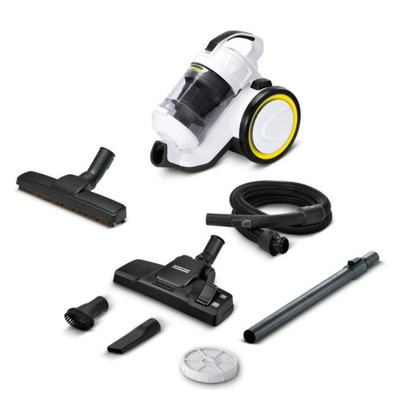 Пилосос Karcher контейнерний VC 3 Plus Premium, 1600Вт, конт пил -0.9л, вага-4.4кг, HEPA 13, білий