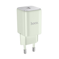 Мережевий зарядний пристрій Hoco N43, GAN PD 30W, Green