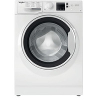 Стиральная машина Whirlpool фронтальная, 6кг, 1200, A+++, 43см, дисплей, инвертор, черный люк, белый