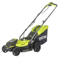 Ryobi Газонокосилка аккумуляторная RLM18X33B-40, 18В, 33см, 25-65мм, 1 акк. 4.0 А/ч, 35л