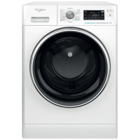 Whirlpool Пральна машина Whirlpool фронтальна, 11кг, 1400, A+++, 60см, дисплей, пара, інвертор, люк чорний, білий