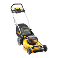 Газонокосилка аккумуляторная бесщеточная DeWALT DCMW564P2