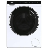 Пральна машина Haier фронтальна, 5кг, 1200, A+++, 44см, дисплей, інвертор, люк чорний, висота 70см, білий