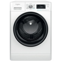 Пральна машина Whirlpool фронтальна, 10кг, 1400, A+++, 60см, дисплей, пара, інвертор, люк чорний, білий