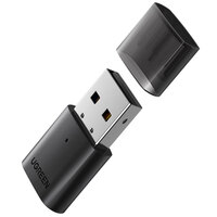 Адаптер Bluetooth 5.0 USB RTL8761BUV CM390 UGREEN Black