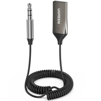 Адаптер Bluetooth 5.0 Aux with mic CM309 UGREEN Black