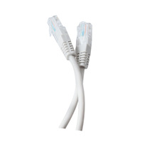 Патч-корд литий Tecro UTP-RJ45-0200, RJ45, Cat.5e, 2m, сірий