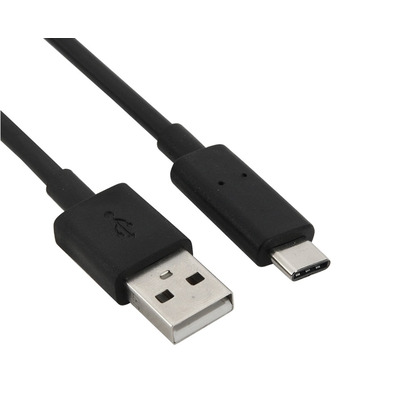 КабельUSB AM-Type-C M, 1.0м, чорний