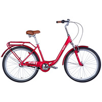 Велосипед 26" Dorozhnik RUBY планет. AM 2024 SHIMANO NEXUS (червоний)