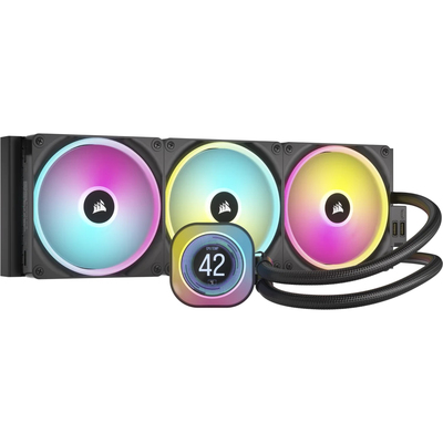 Система водяного охлаждения Corsair iCUE Link H170i LCD RGB Liquid CPU Cooler Black (CW-9061009-WW)