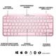 Клавіатура бездротова Logitech MX Keys Mini Wireless Illuminated UA Rose (920-010500)