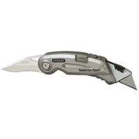 Нож складной QUICKSLIDE SPORT UTILITY KNIFE с двумя лезвиями STANLEY 0-10-813