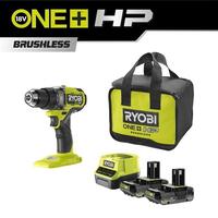 Шурупокрут-дриль акумуляторний Ryobi ONE+ HP RDD18X-220S 18В 2х2А·год ЗП 95Нм 500·2100об·хв 1.7кг сумка