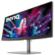 TFT 34" BenQ PD3420Q, IPS, WQHD, 2 x HDMI, DP, USB-C, USB-hub, HAS, колонки, темно-сірий