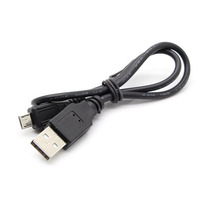 Кабель USB AM-micro BM, 0.8 м, чорний