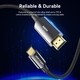 Кабель USB 3.1 Type-C M - HDMI M, 1.8m 8K 60 Гц Zinc Alloy TPE Black Vention