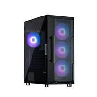 Корпус Zalman I3 Neo ARGB без БЖ, 2xUSB3.0, 1xUSB2.0, 4x120мм ARGB, VGA 355мм, LCS ready, TG Side Panel, ATX, чорний