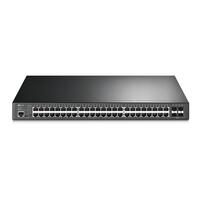 Комутатор TP-LINK TL-SG3452P 48xGE (48xPoE), 4xSFP, 384Вт, Керований L2