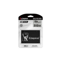 Накопитель SSD  512GB Kingston KC600 2.5" SATAIII 3D TLC (SKC600/512G)