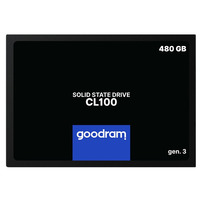 Накопитель SSD  480GB Goodram CL100 GEN.3 2.5" SATAIII TLC (SSDPR-CL100-480-G3) 