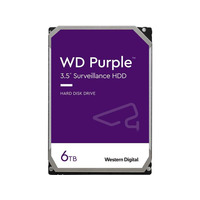 Накопитель HDD SATA 6.0TB WD Purple 5400rpm 256MB (WD64PURZ)