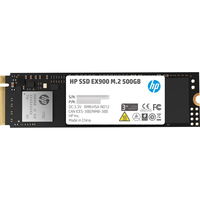 SSD 500GB HP EX900 M.2 2280 PCIe Gen3 x4 NVMe 1.3 3D NAND, Retail