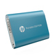 Накопичувач SSD external, USB 3.1 Gen2 Type-C  500Gb, HP P500, TLC, Blue, синій, Retail