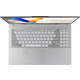 Ноутбук ASUS Vivobook Pro 15 N6506MU-MA029 15.6" 2.8K OLED, Intel Ultra 7 155H, 16GB, F1TB, NVD4050-6, NoOS, Серебристый